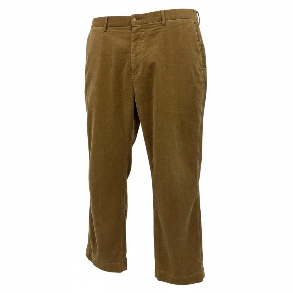 Polo‎ Ralph Lauren Mens 38x30 Brown Corduroy Stretch Classic Fit Pants (CC14)